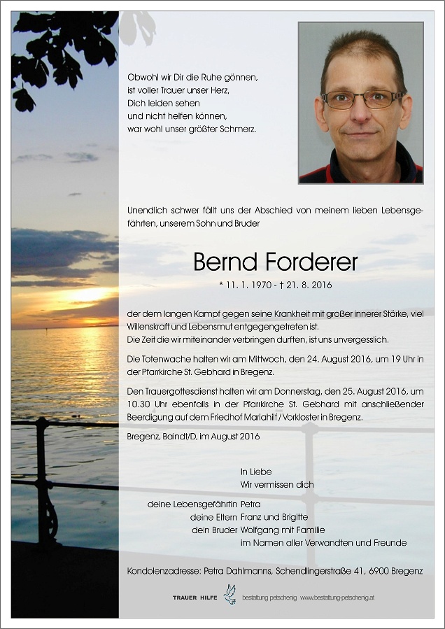 Bernd Forderer